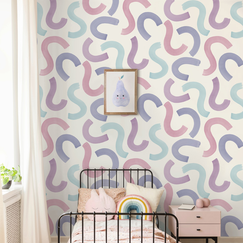 Papel pintado juvenil moderno